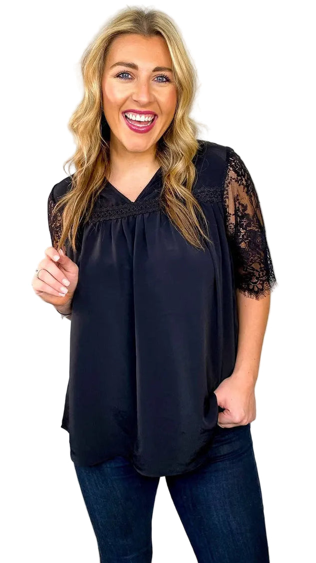 TEEK - Pleasant Surprise Basic Tee TOPS TEEK RRRB Black Small