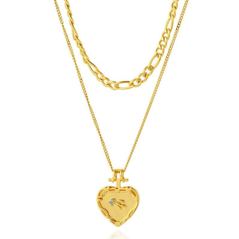TEEK - Fritillary Love Versatile Simple Clavicle Chain Necklace JEWELRY TEEK K 4  