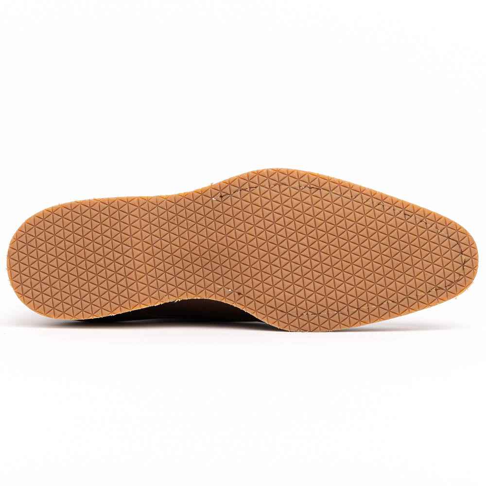 TEEK - 55-103-BRN LEGERRA Hand Burnished Italian Calfskin Monkstrap, Brown SHOES TEEK ZI