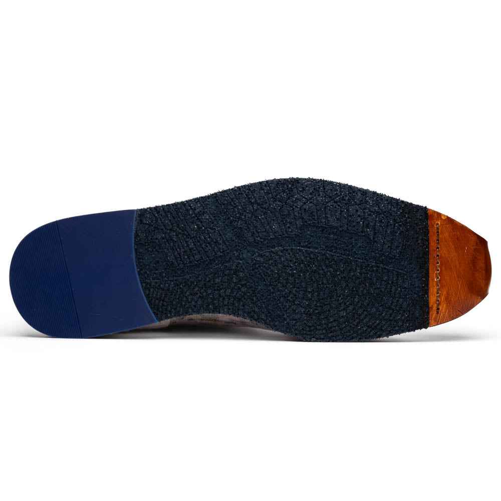 TEEK - 66-250-GRY LEO Sueded Italian Goatskin Sneakers Grey Multi SHOES TEEK ZI