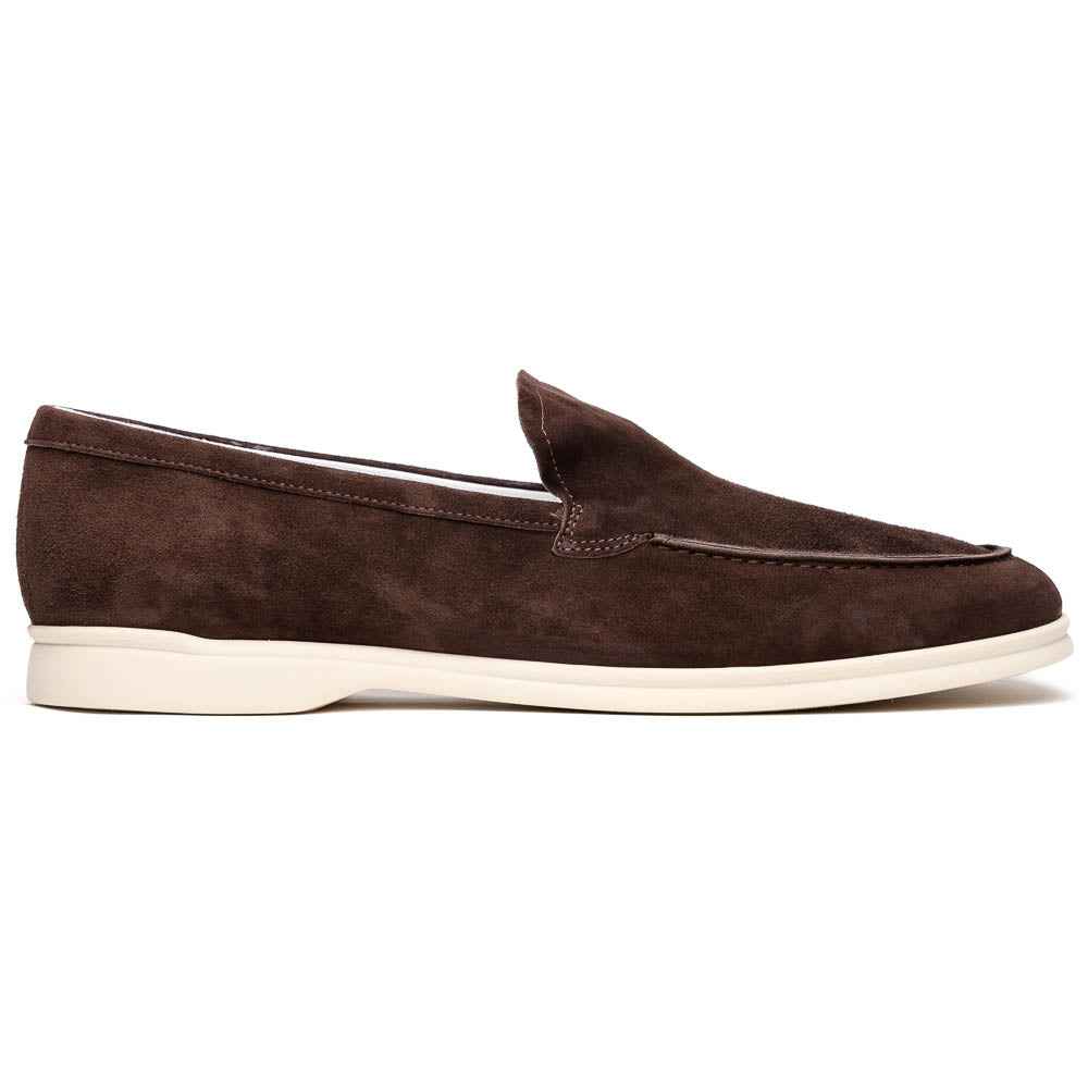 TEEK - 16-621-MOC LIVORNO Sueded Italian Goatskin Loafer Mocha SHOES TEEK ZI