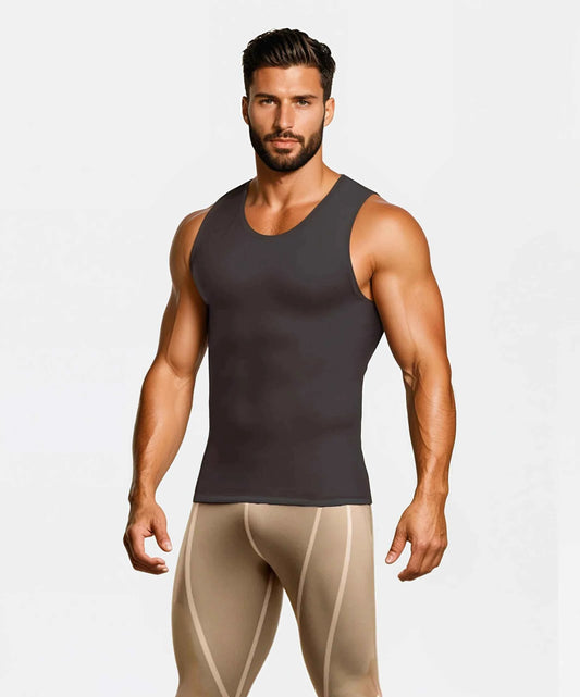 TEEK - Mens Compression Vest UNDERWEAR TEEK VS XS Black