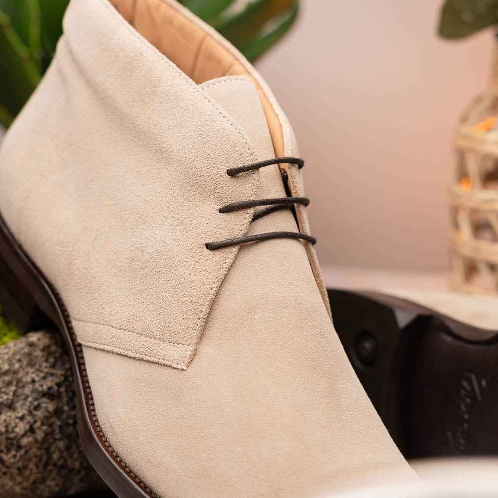 TEEK - 46-592-SND MARCO Suede Calfskin Chukka Boot Sand SHOES TEEK ZI