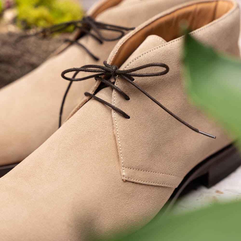 TEEK - 46-592-SND MARCO Suede Calfskin Chukka Boot Sand SHOES TEEK ZI