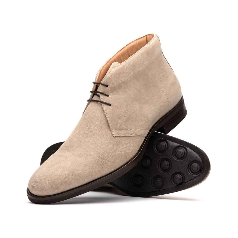 TEEK - 46-592-SND MARCO Suede Calfskin Chukka Boot Sand SHOES TEEK ZI