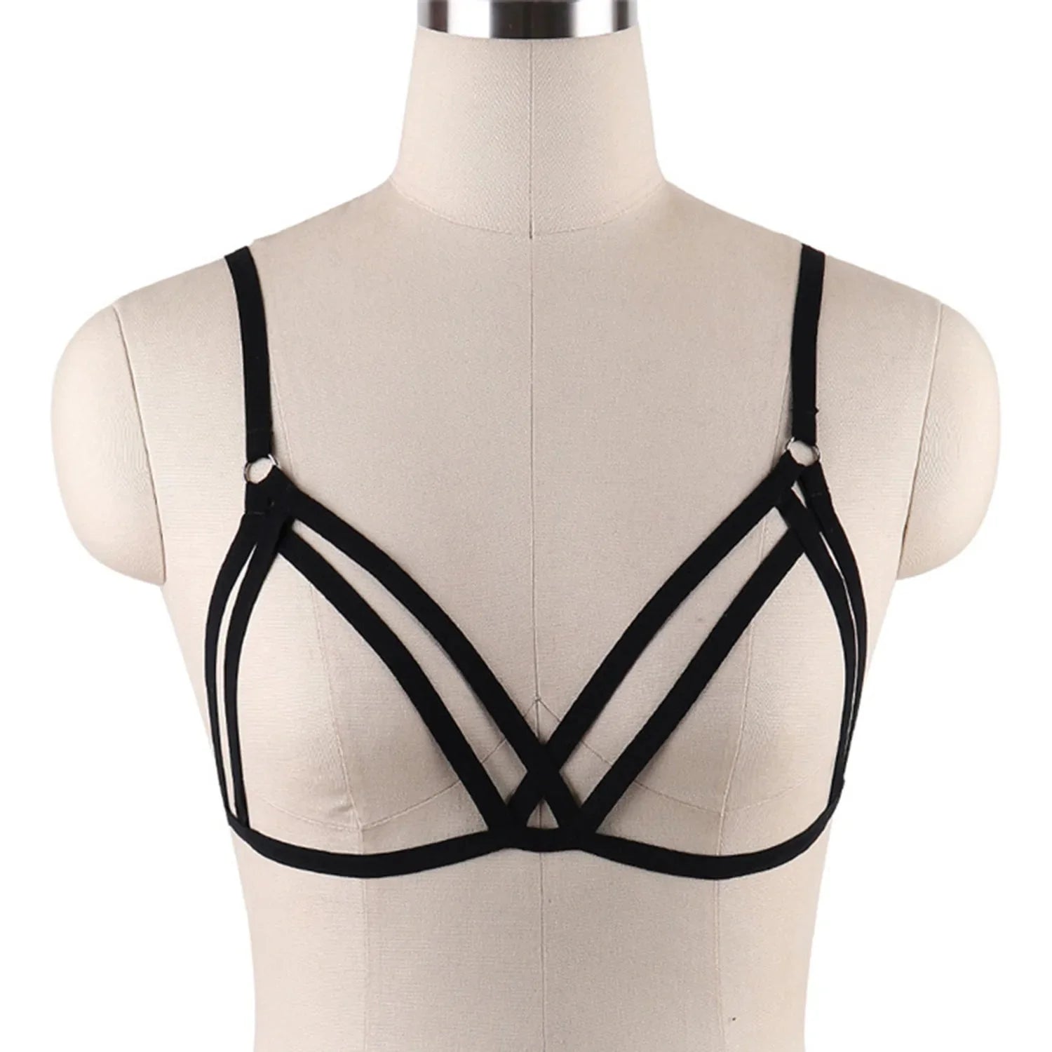 TEEK - Black Bota Triangle Body Harness BRA TEEK MS