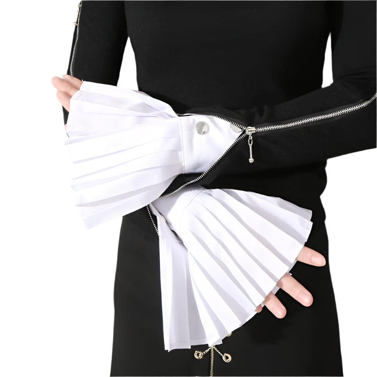 TEEK - Zend Pleated Wrist Cuffs TOPS TEEK MS