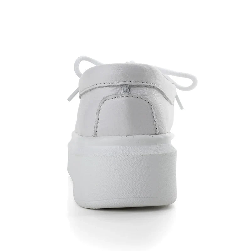 TEEK - Moeerue Platform Mocassins - White SHOES TEEK MS