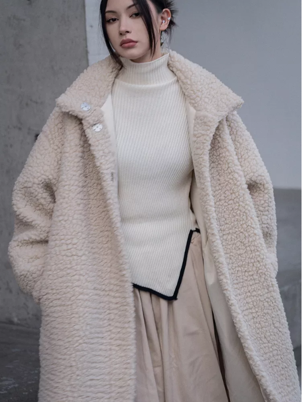 TEEK - Fleecie Combed Parka Coat - Sand COAT TEEK MS