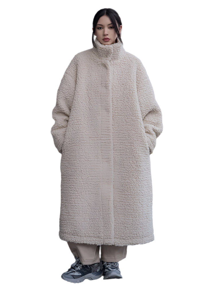 TEEK - Fleecie Combed Parka Coat - Sand COAT TEEK MS One Size