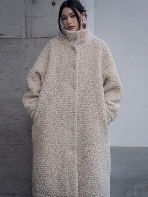 TEEK - Fleecie Combed Parka Coat - Sand COAT TEEK MS