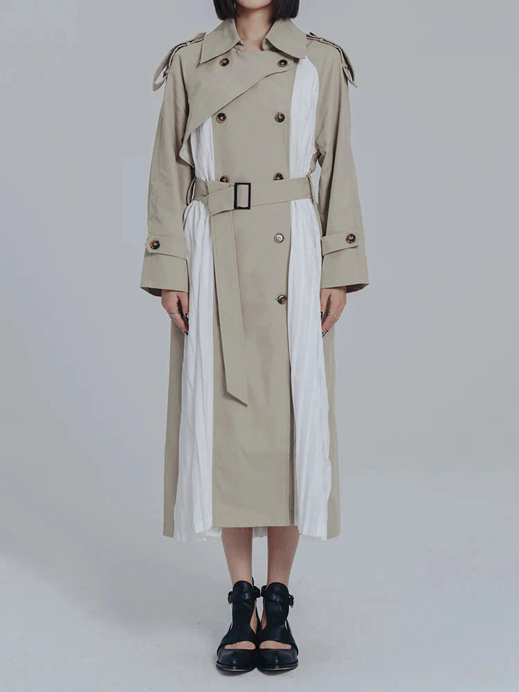 TEEK - Inspectah Pleated Trench Coat COAT TEEK MS