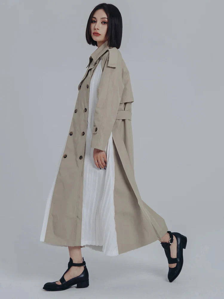 TEEK - Inspectah Pleated Trench Coat COAT TEEK MS