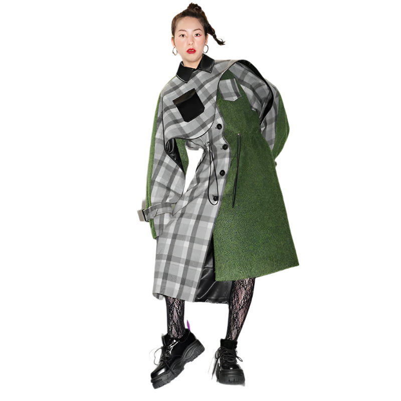 TEEK - Kuchana Asymmetric Cape Coat COAT TEEK MS S