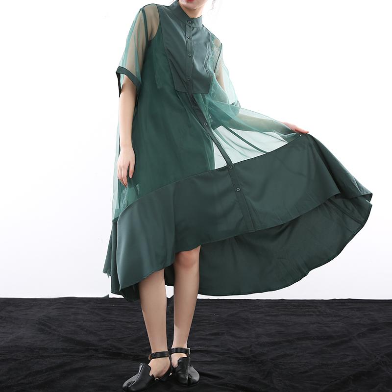 TEEK - Koharu Irregular Shirt Dress DRESS TEEK MS