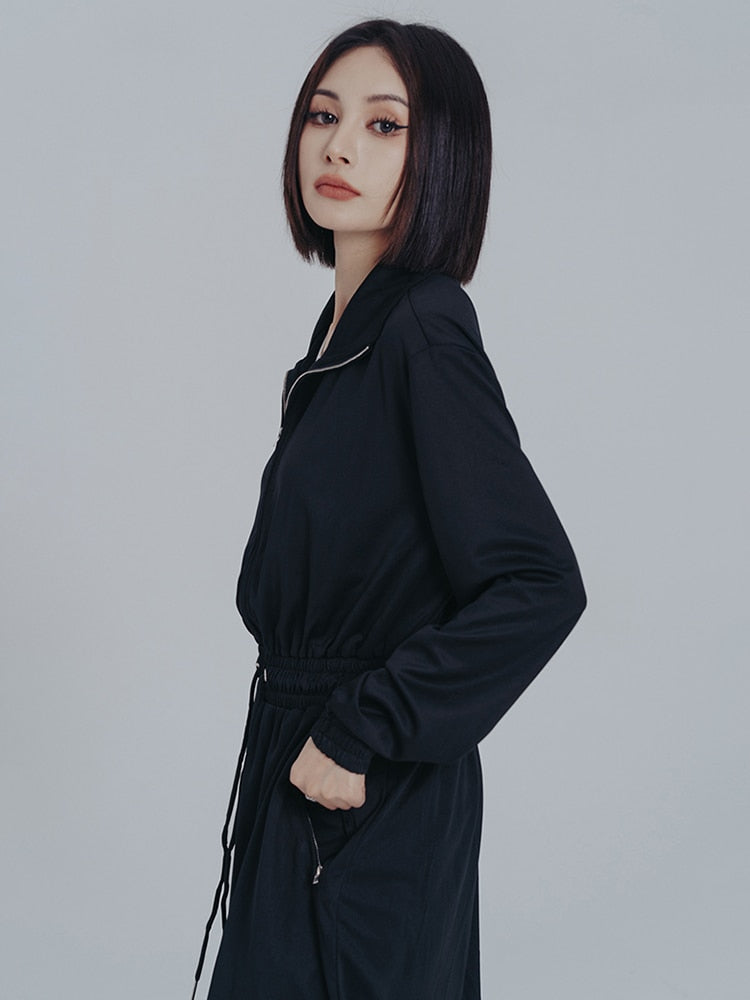 TEEK - Mooni Drawstring Sweatshirt Dress DRESS TEEK MS