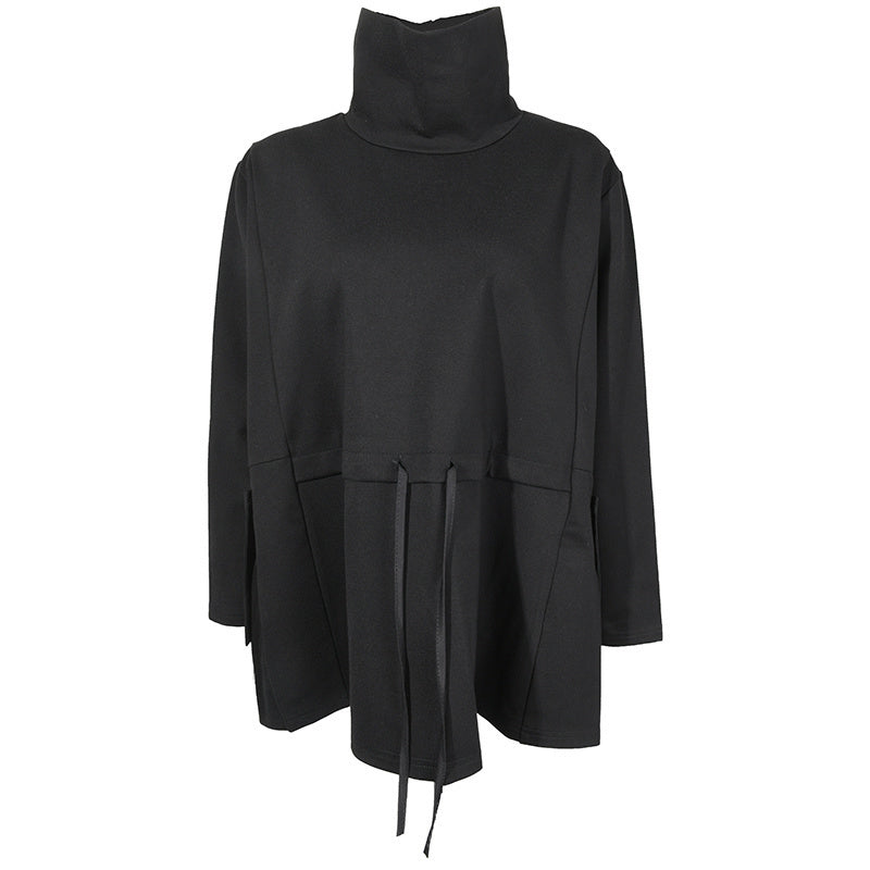 TEEK - Tsyua Drawstring Turtleneck Sweatshirt TOPS TEEK MS