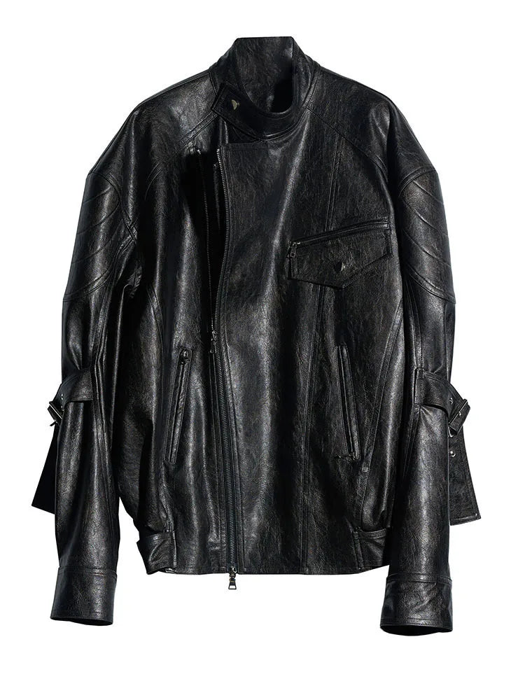 TEEK - Hakattua Vegan Leather Jacket JACKET TEEK MS S