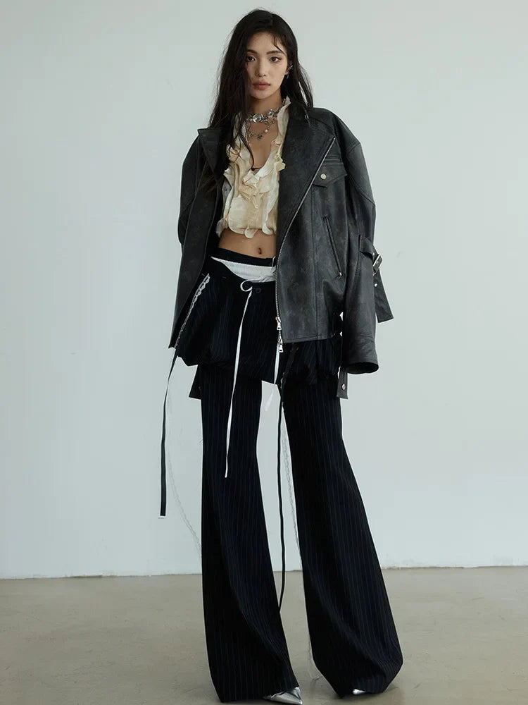 TEEK - Hakattua Vegan Leather Jacket JACKET TEEK MS