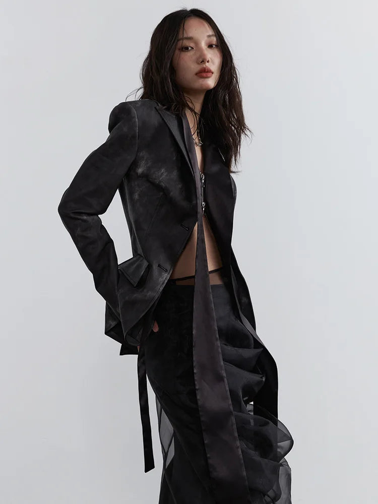 TEEK - Sangee Vegan Leather Zipper Jacket JACKET TEEK MS