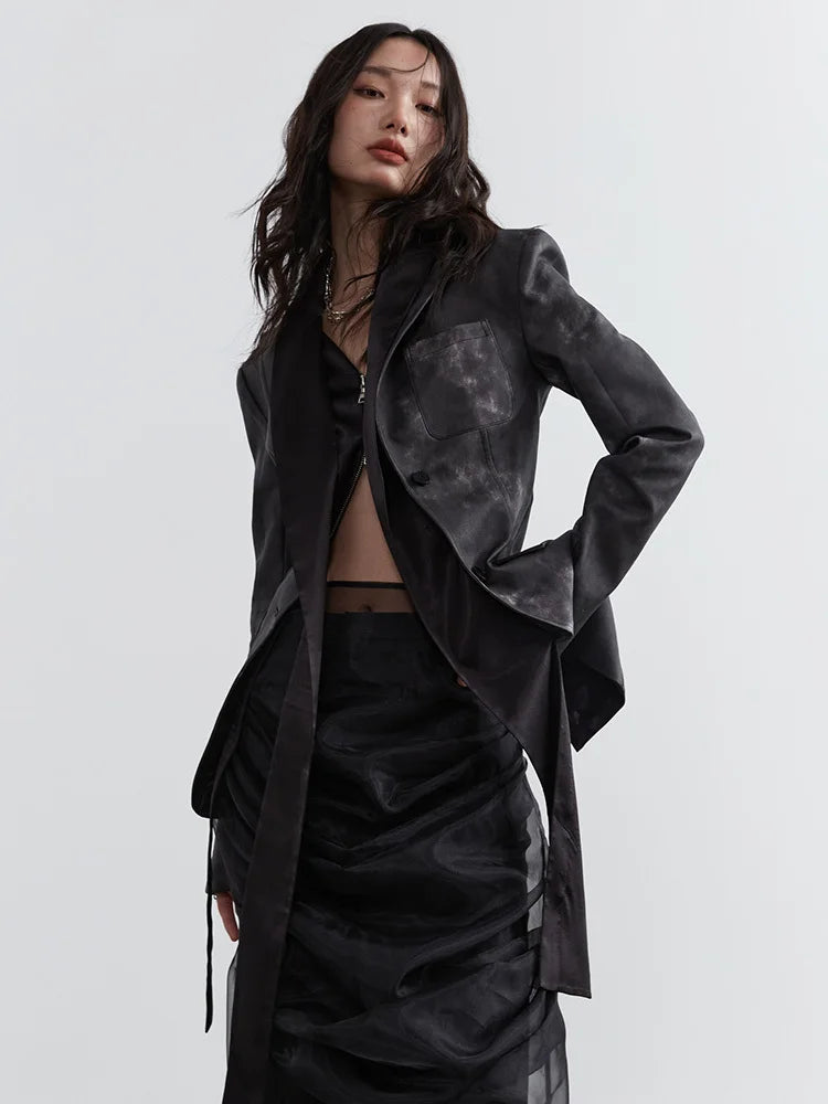 TEEK - Sangee Vegan Leather Zipper Jacket JACKET TEEK MS