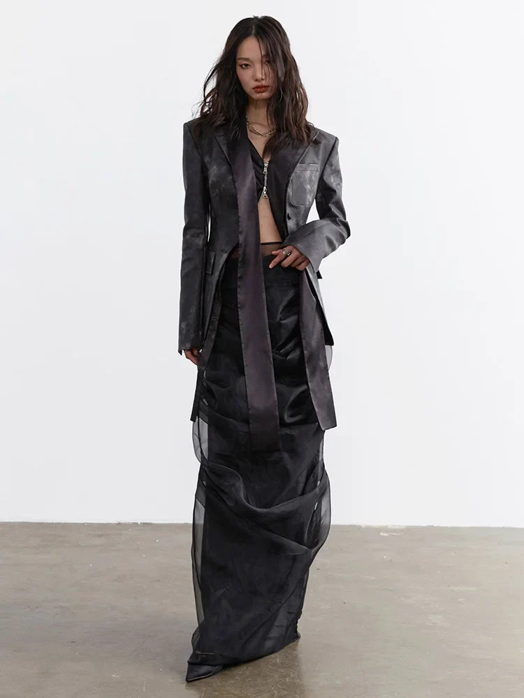 TEEK - Sangee Vegan Leather Zipper Jacket JACKET TEEK MS