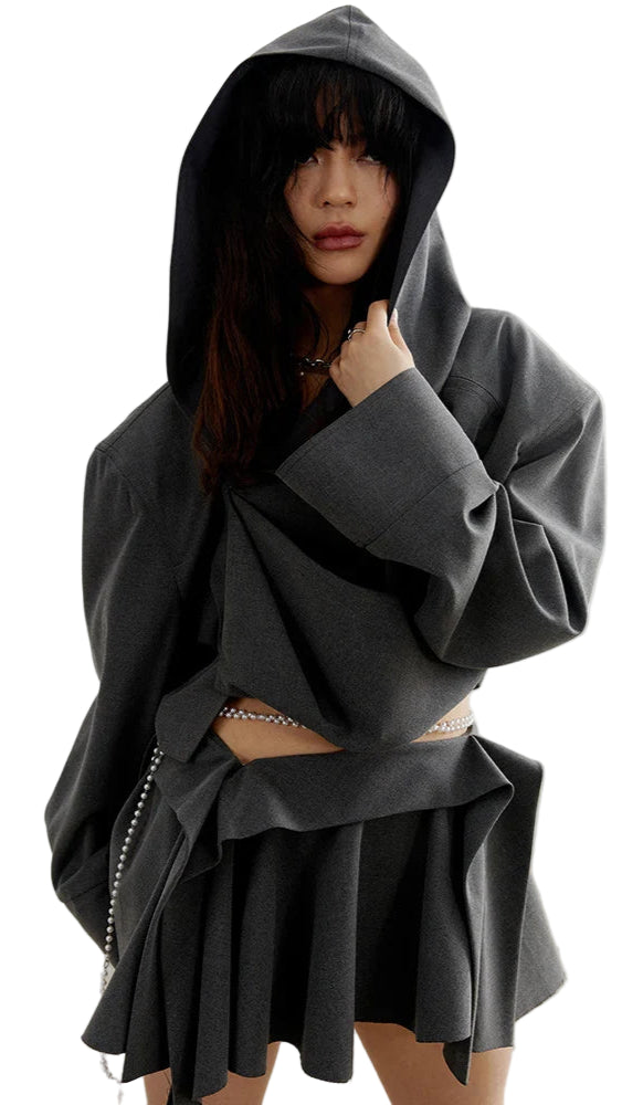 TEEK - Sayua Cropped Hooded Jacket JACKET TEEK MS