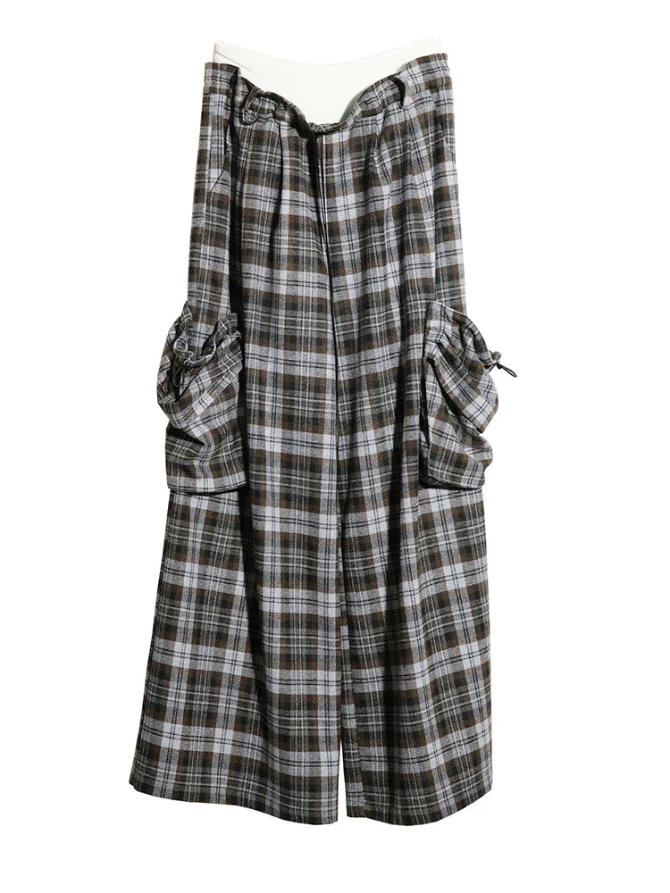 TEEK - Docter Plaid Cargo Pocket Pants PANTS TEEK MS S