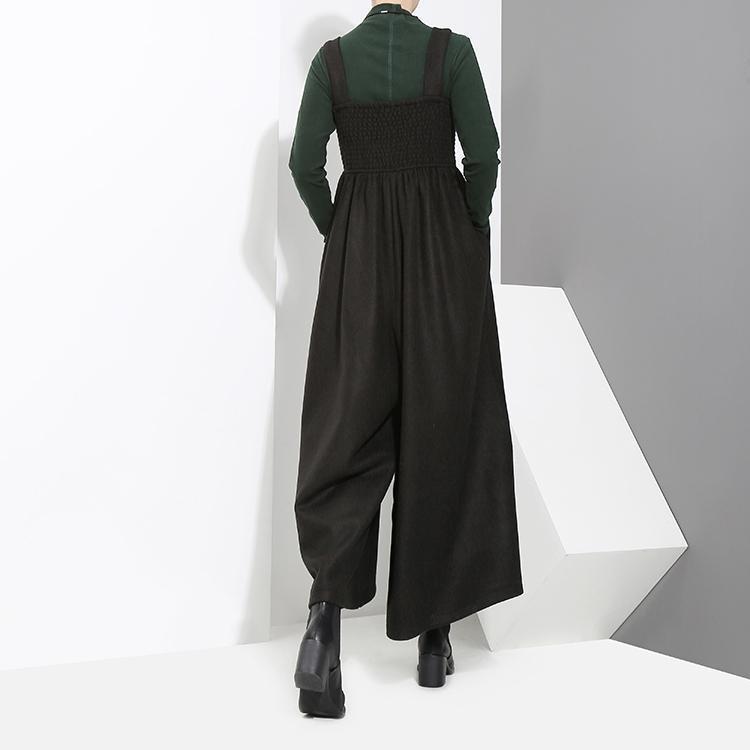 TEEK - Jucee Wide Leg Overalls - Black OVERALLS TEEK MS