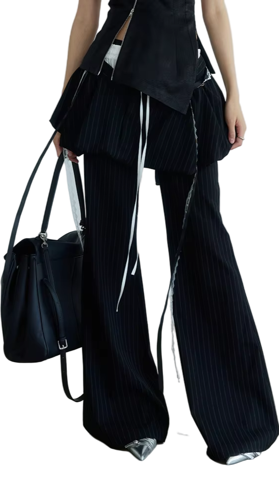 TEEK - Meetah Skirt Waist Bellbottom Pants PANTS TEEK MS