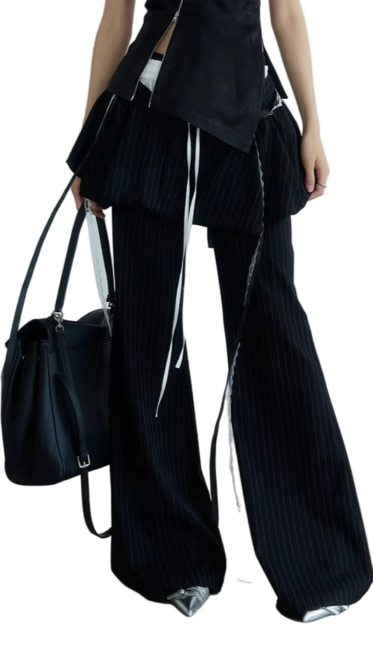 TEEK - Meetah Skirt Waist Bellbottom Pants PANTS TEEK MS