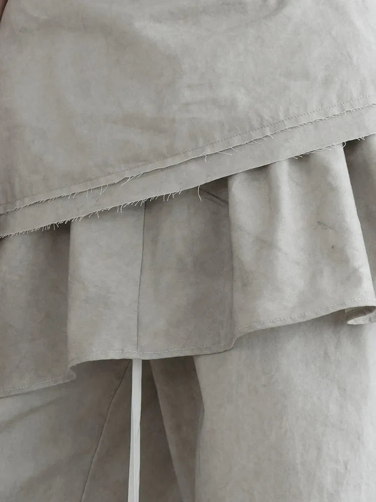 TEEK - Grey Hantuki Layered Tube Top TOPS TEEK MS