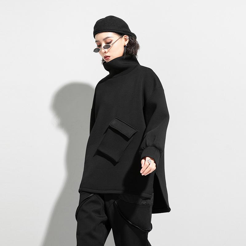 TEEK - Tamaka Pocket Turtleneck Long Sleeve Shirt TOPS TEEK MS