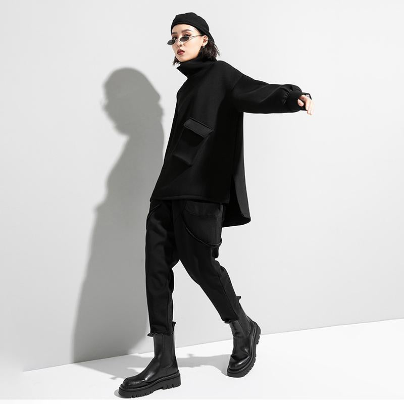 TEEK - Tamaka Pocket Turtleneck Long Sleeve Shirt TOPS TEEK MS