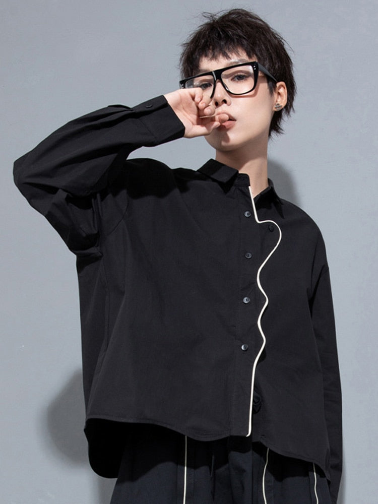 TEEK - Denie Contrast Blouse TOPS TEEK MS