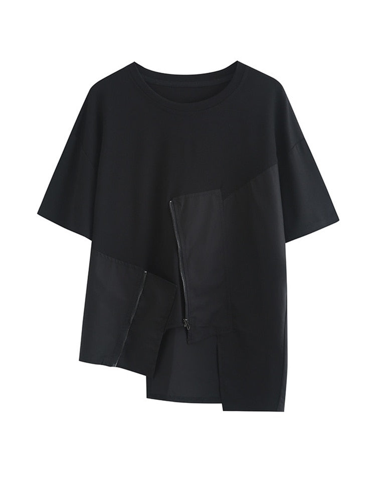 TEEK - Lupee Zipper Shirt - Black TOPS TEEK MS