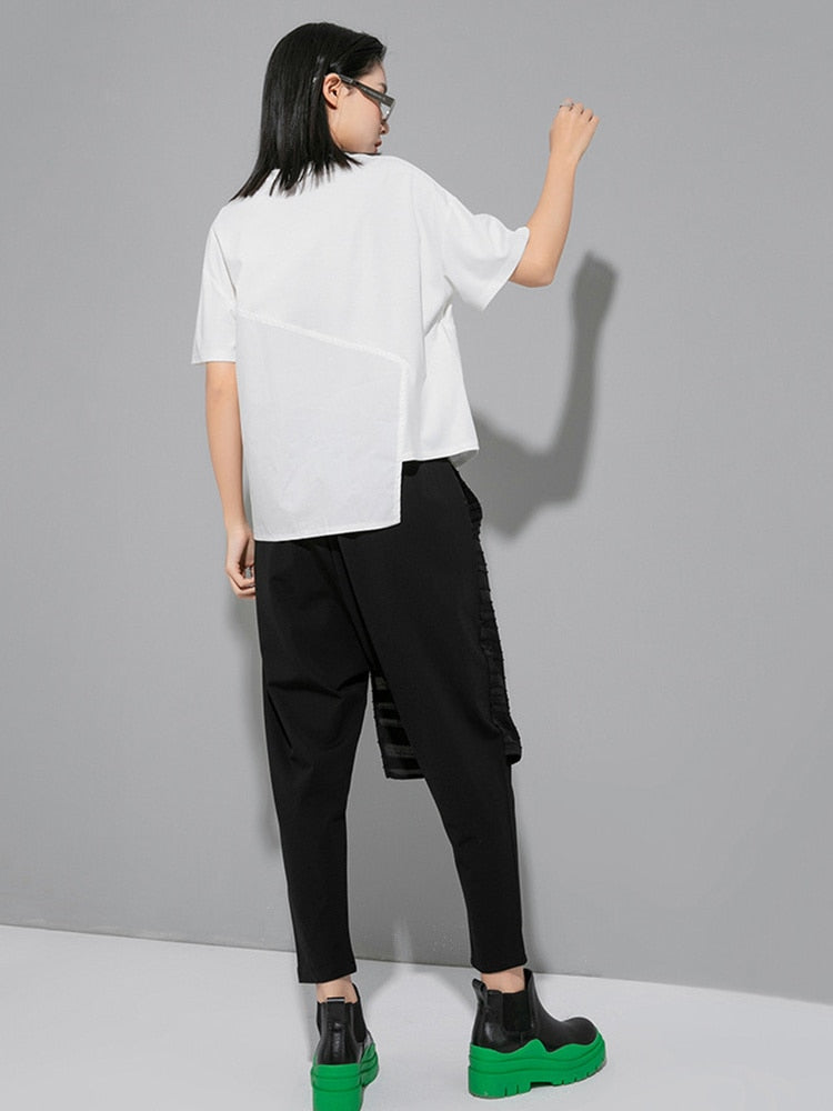 TEEK - Lupee Zipper Shirt - White TOPS TEEK MS