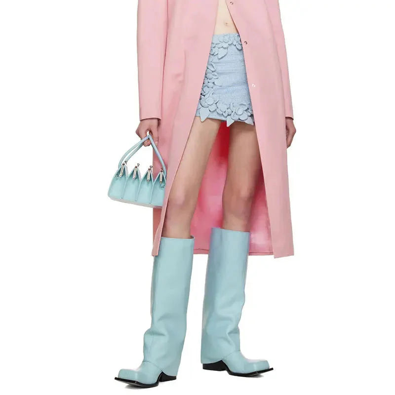 TEEK - Baddie Barrel Boot - Lake Blue SHOES TEEK MS