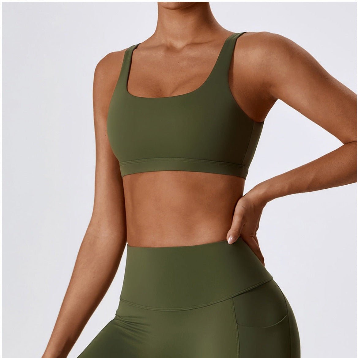 TEEK - Marni Open Back Top TOPS TEEK RP Small Olive