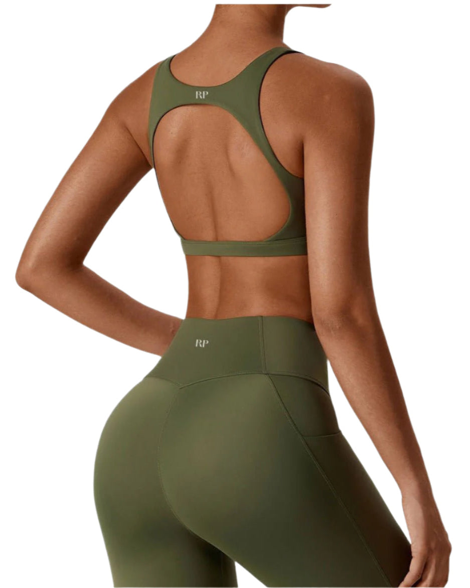 TEEK - Marni Open Back Top TOPS TEEK RP Medium Olive