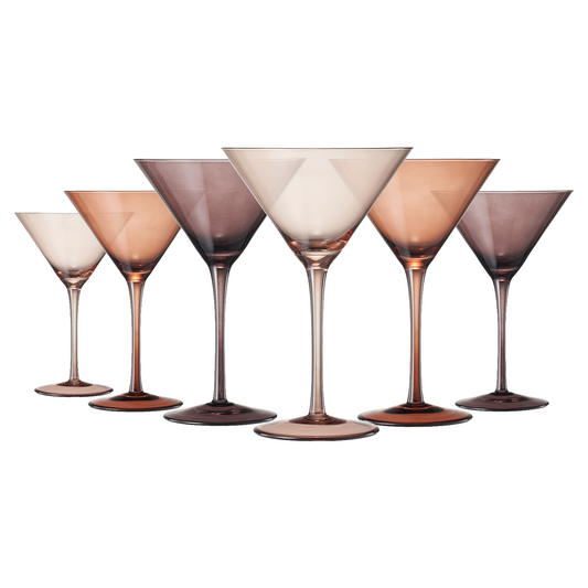 TEEK - Fortuna Martini Cocktail Glassware Set HOME DECOR TEEK KS