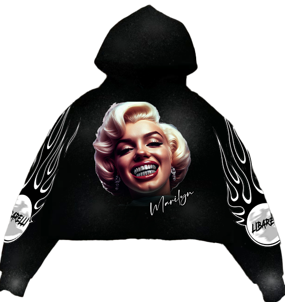 TEEK - Marilyn Monroe Hoodie - Mens Unisex TOPS TEEK LIB S Style 1