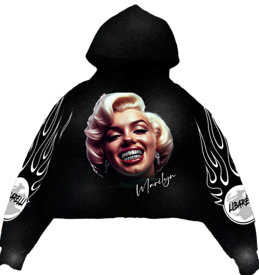 TEEK - Marilyn Monroe Hoodie - Mens Unisex TOPS TEEK LIB S Style 1