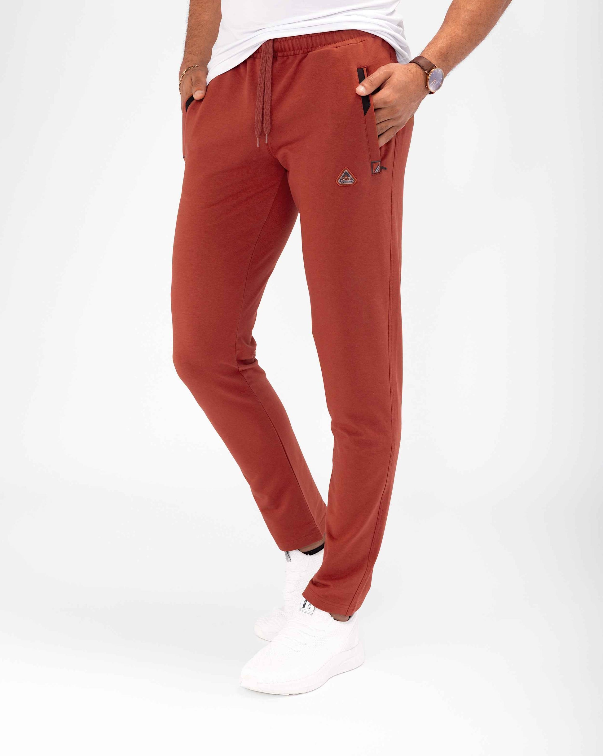 TEEK - All-Day Comfort Athletic Sweatpants - Tapered (Tall Fit) PANTS TEEK SCR X-Large(35-37"Waist) 36 Rust