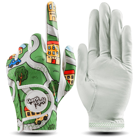 TEEK - Car Map Mens Golf Glove GLOVES TEEK SIG