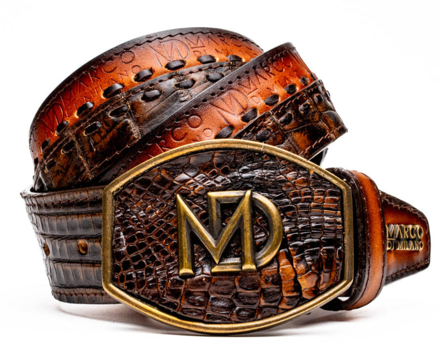 TEEK - Mens Montana Belt Aged Brown BELT TEEK MDM