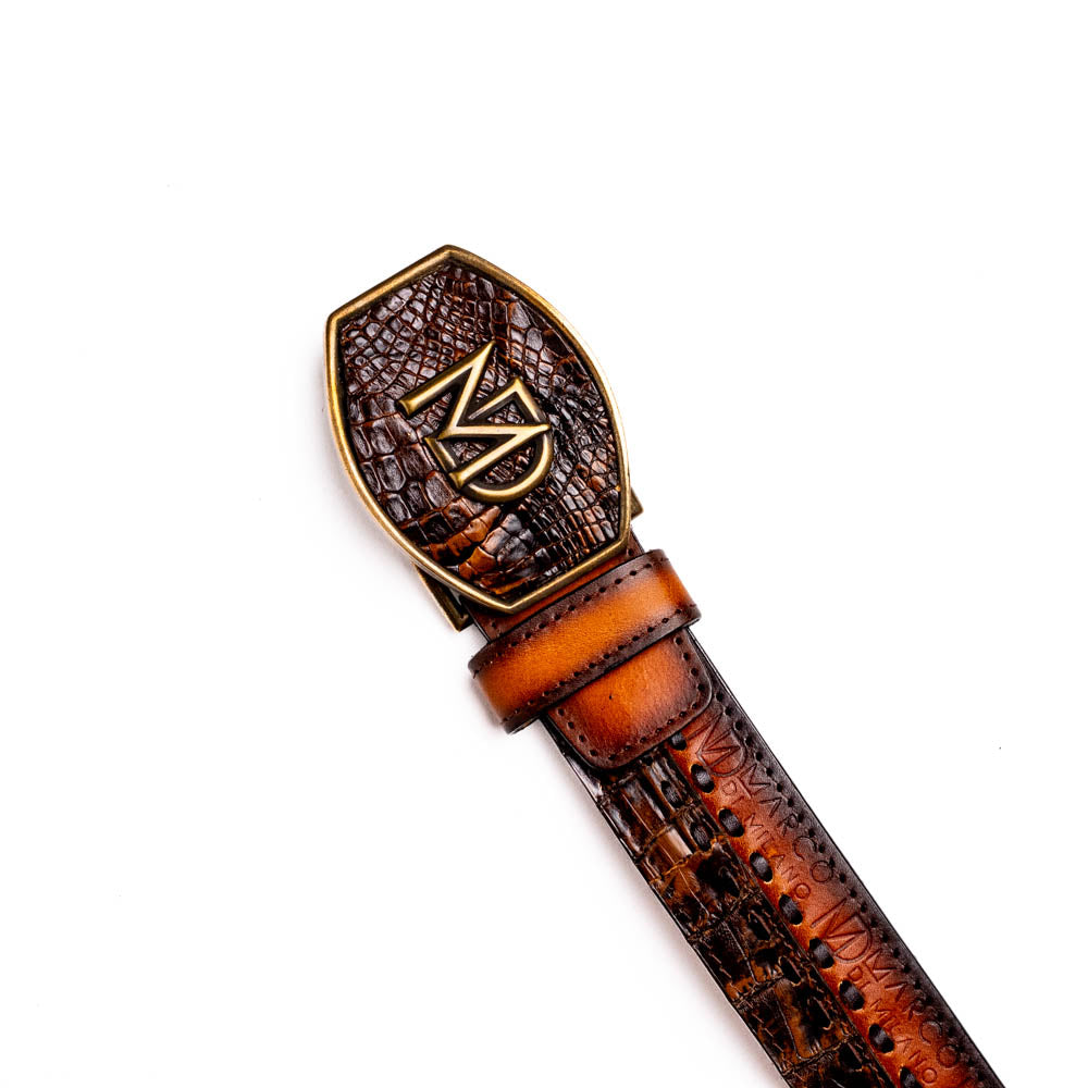 TEEK - Mens Montana Belt Aged Brown BELT TEEK MDM