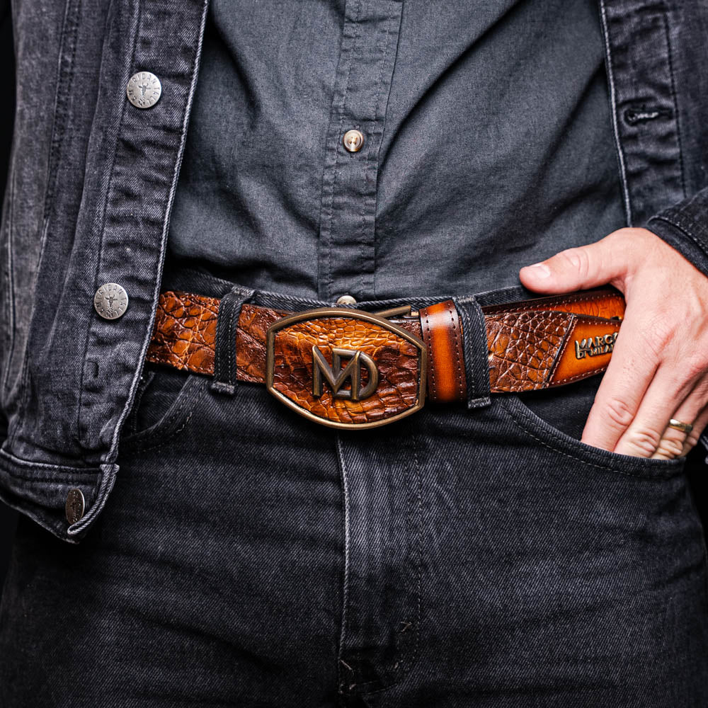 TEEK - Mens Montana Belt Aged Maple BELT TEEK MDM