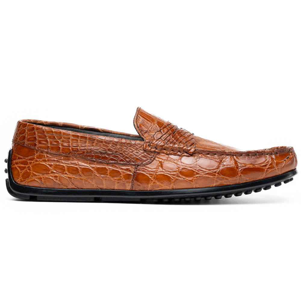 31-103-CGM MONZA Crocodile Driver, Cognac Shop TEEK ZI