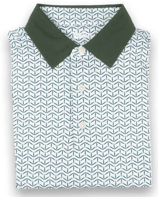 TEEK - Mystic Green Mens Polo TOPS TEEK 2P S